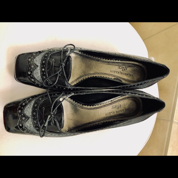 Brand New Black/Grey Anne Klein Shoes, size 7.5 - Picture 1 of 4